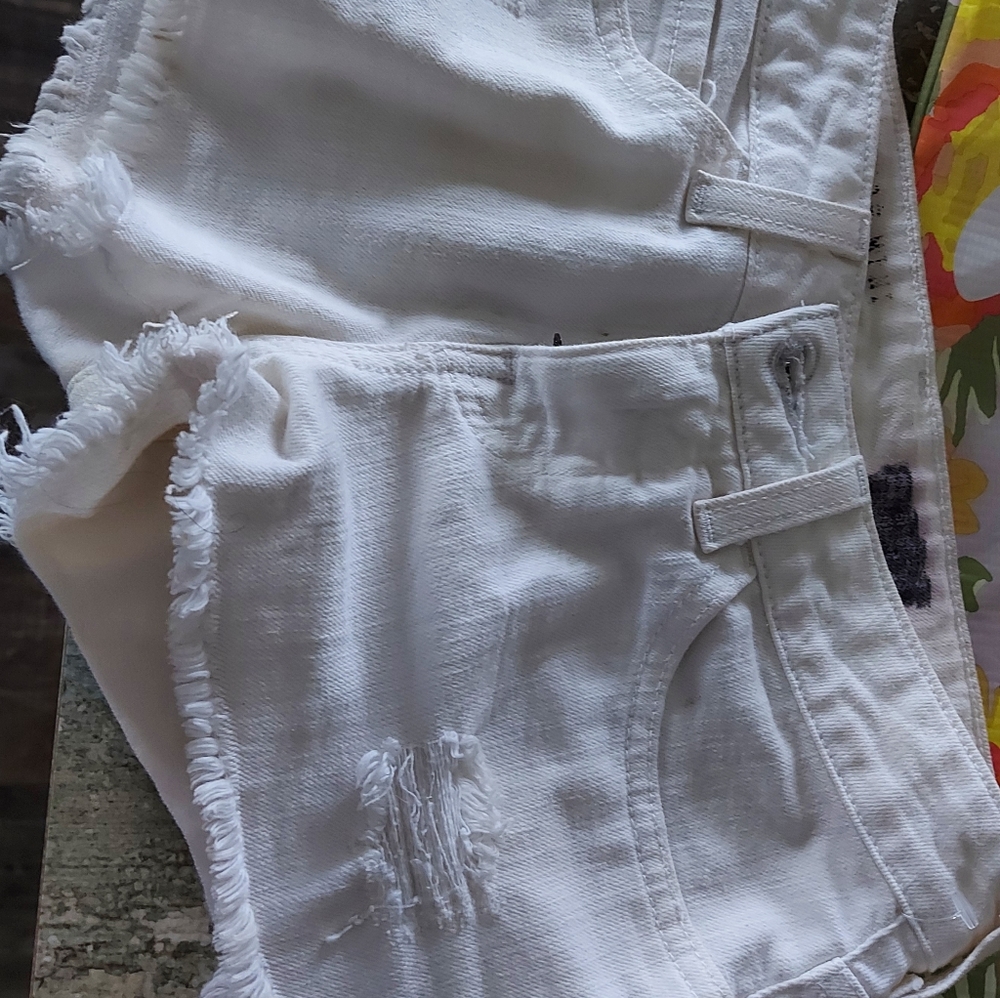 White shorts